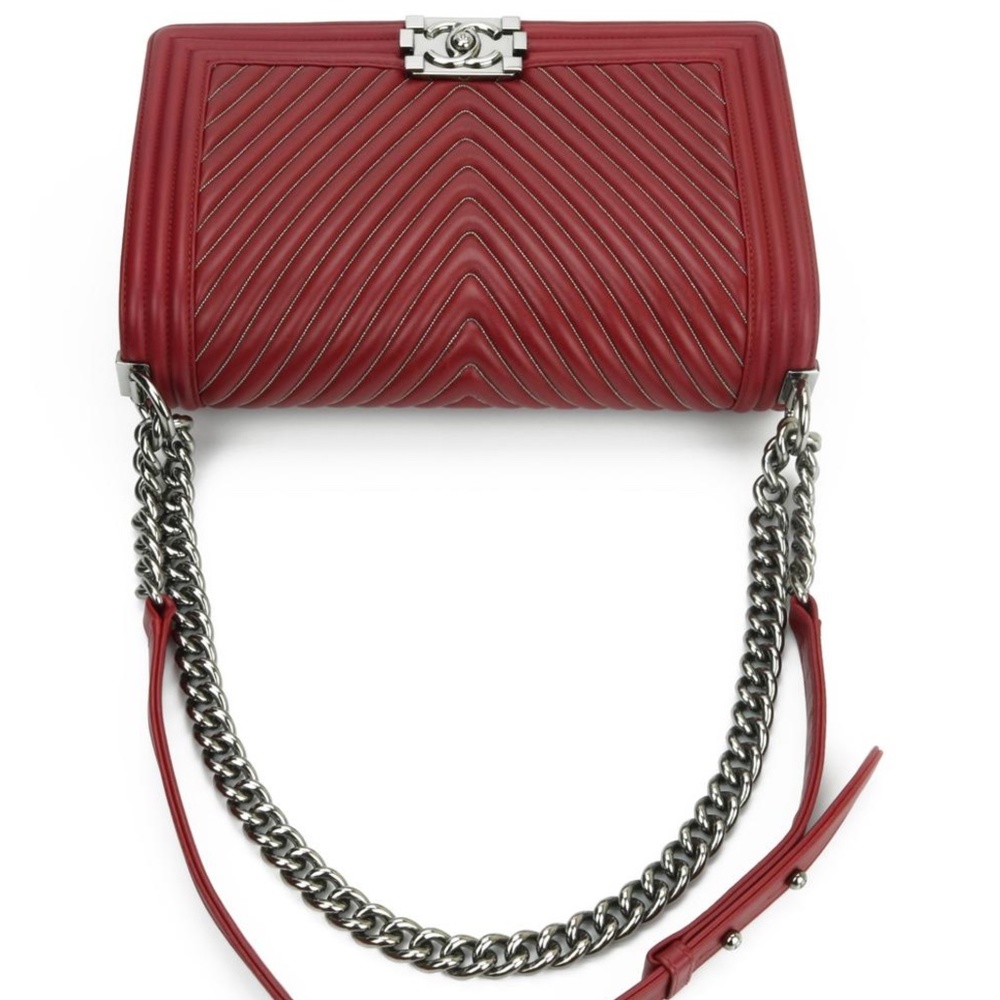 RARE! Chanel old medium boy bag limited edition